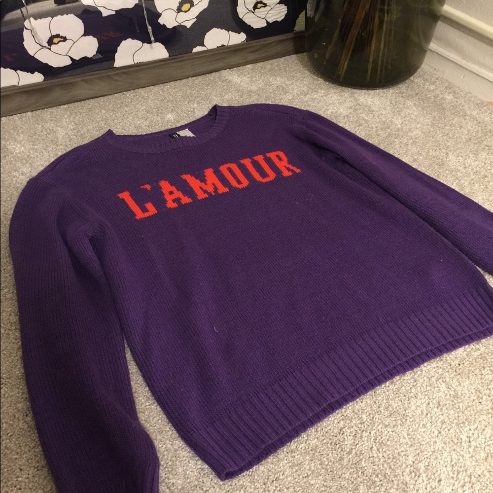 H&M French Sweater - Picture 3 of 6